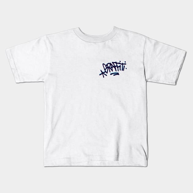 Graffiti Tag Kids T-Shirt by FelippaFelder